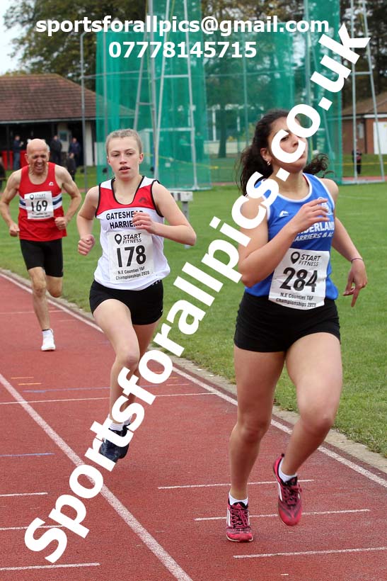 800 metres, NECAA Open Meeting, Morpeth, Sunday, October 18th. David T. Hewitson/Sports for All Pics